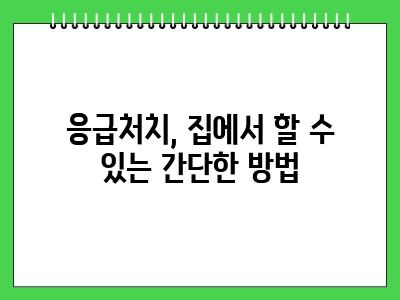 강아지 토 할 때와 응급처치 (이건 꼭 기억하세요!)